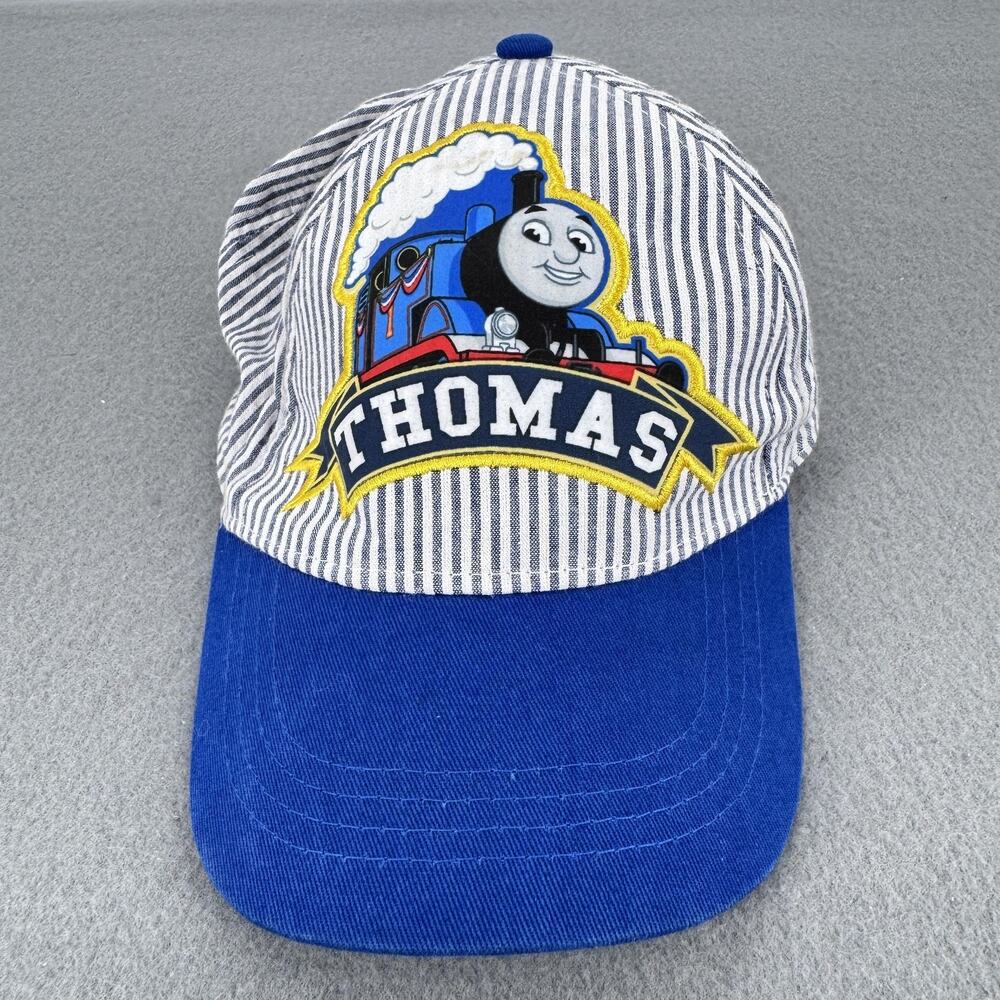 Thomas and‎ Friends Engineer Trucker Hat Blue White Stripe One Size Kids